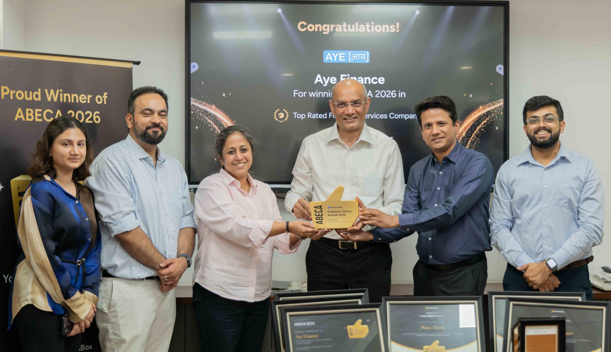 ABECA 2026 –Employee Choice Awards - Certificate