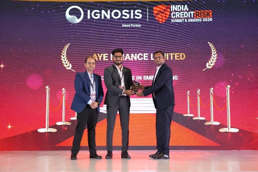 EXECELLENCE IN SME LENDING - Certificate