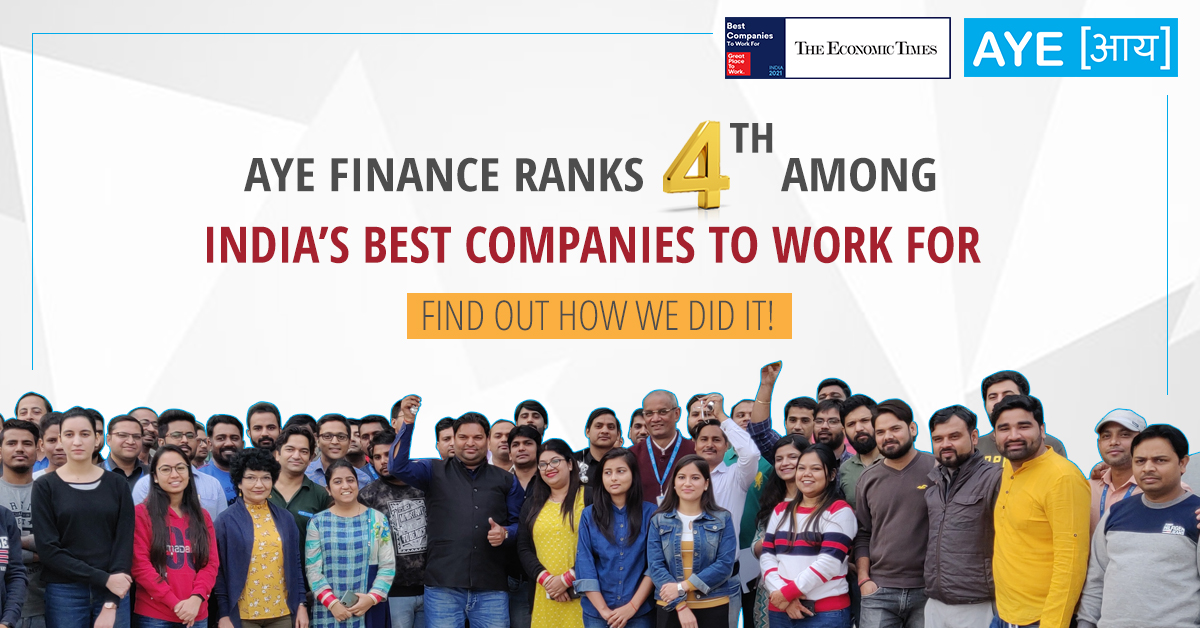 Aye Finance Pvt. Ltd on LinkedIn: #bestworkplace #ayeformillennials  #ayefinance #ayefin #microentrepreneurs…